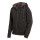 FHB J&Ouml;RG Sweater-Jacke mit Kapuze und Webpelz